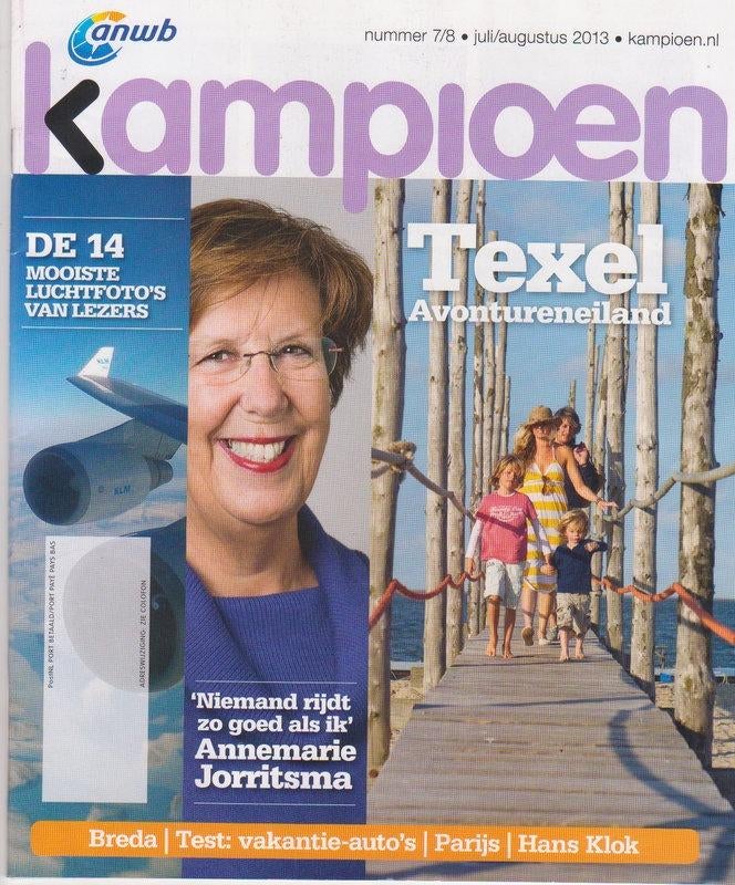 ANWB Kampioen nr 7/8 2013 [2819]  [BoOvTi], Ophalen of Verzenden, Zo goed als nieuw, Overige typen