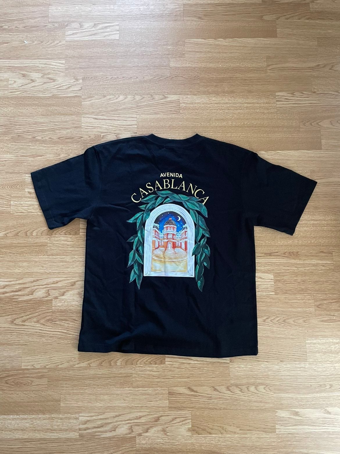 Casablanca T-shirt Zwart, Ophalen of Verzenden, Zo goed als nieuw, Maat 46 (S) of kleiner, Zwart