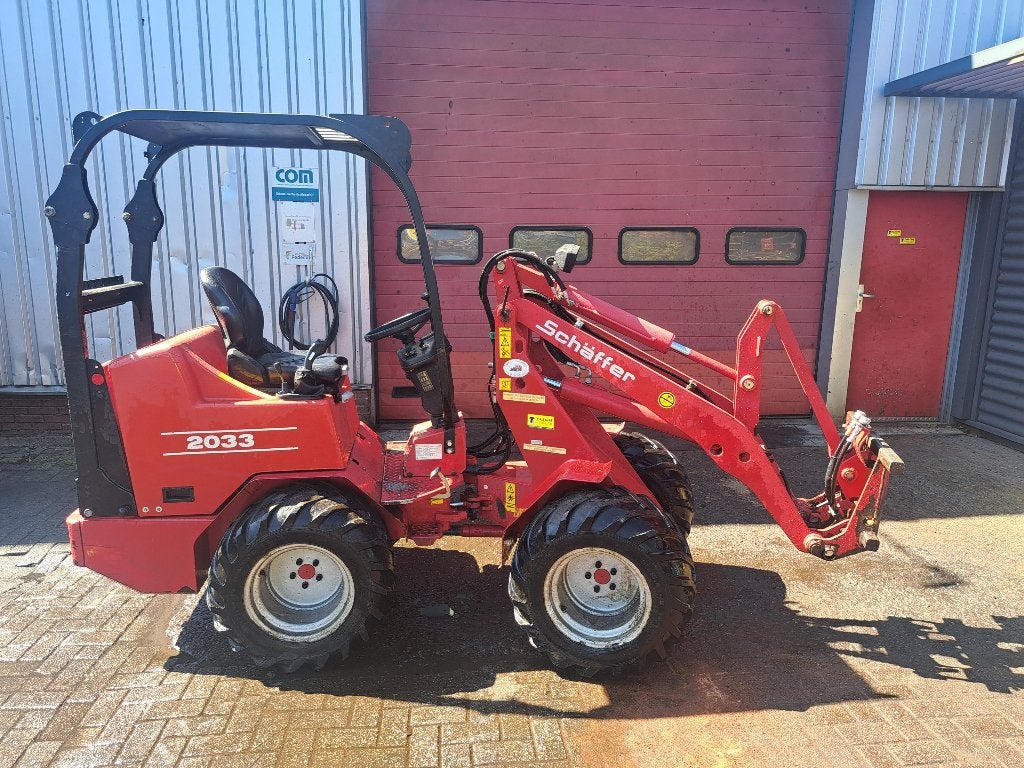 shovel schaffer 2033 landbouw agrarisch weidemann giant, Zakelijke goederen, Ophalen of Verzenden, Wiellader of Shovel