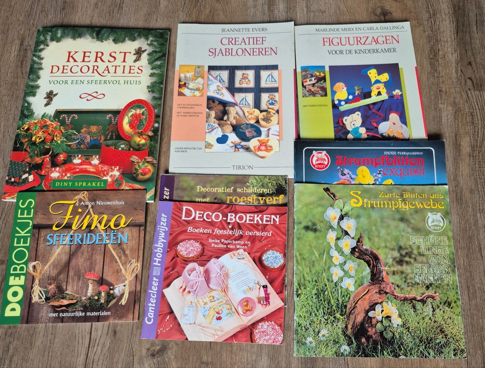 13 Knutselboeken: Poppen maken, Beren, Kerst, Figuurzagen, Ophalen of Verzenden, Gelezen, Overige onderwerpen, Geschikt voor kinderen