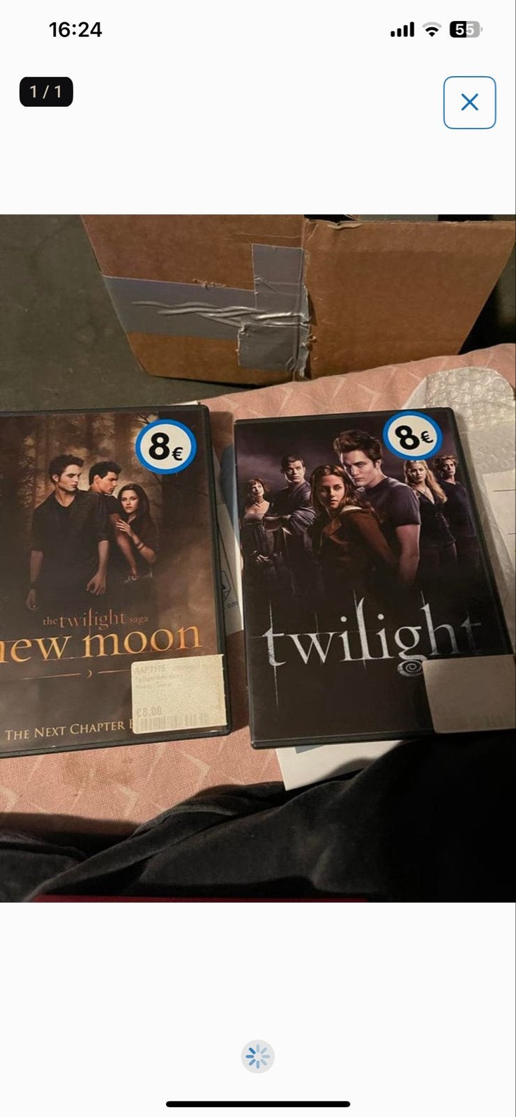 The Twilight Saga: Twilight & New Moon DVD's, Nederlands, Fantasy, Ophalen of Verzenden, Vanaf 12 jaar