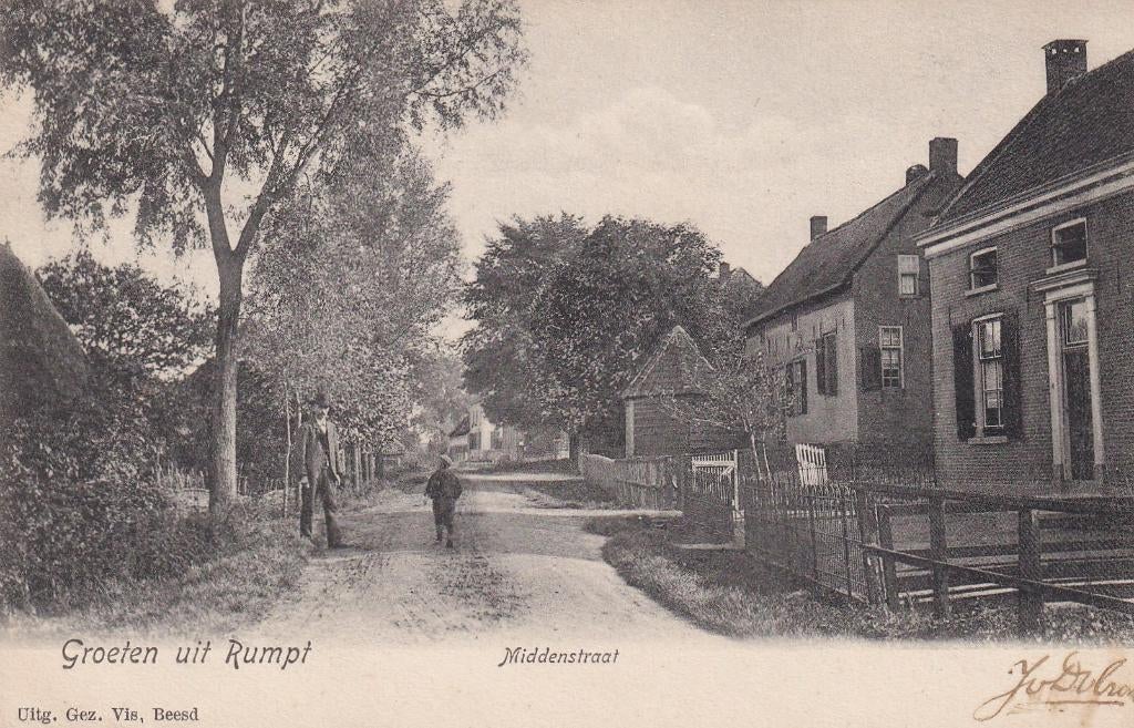 Rumpt, 1905., Verzamelen, Verzenden, Voor 1920, Gelopen, Gelderland