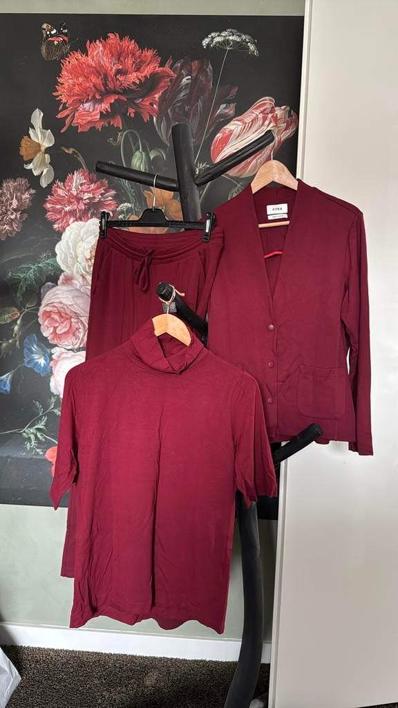 KYRA Damespak - Stijlvol en Comfortabel 3 delig maat 44 / XL, Kleding | Dames, Kostuum of Pak, Maat 42/44 (L), Ophalen of Verzenden