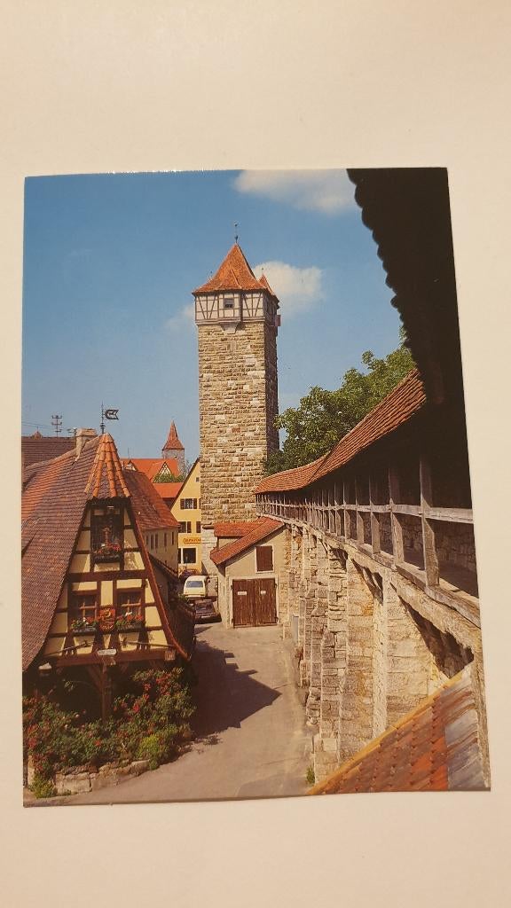 2042 duitsland rothenburg ob der tauber die alte schmiede, Verzamelen, Verzenden, Voor 1920, Frankrijk