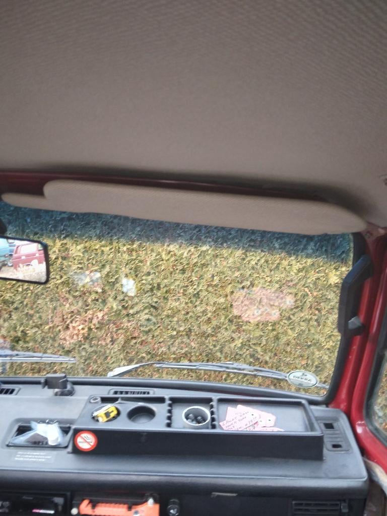 VW T3 Zonnekleppen met Spiegel en Verlichting, Westfalia, Ophalen of Verzenden