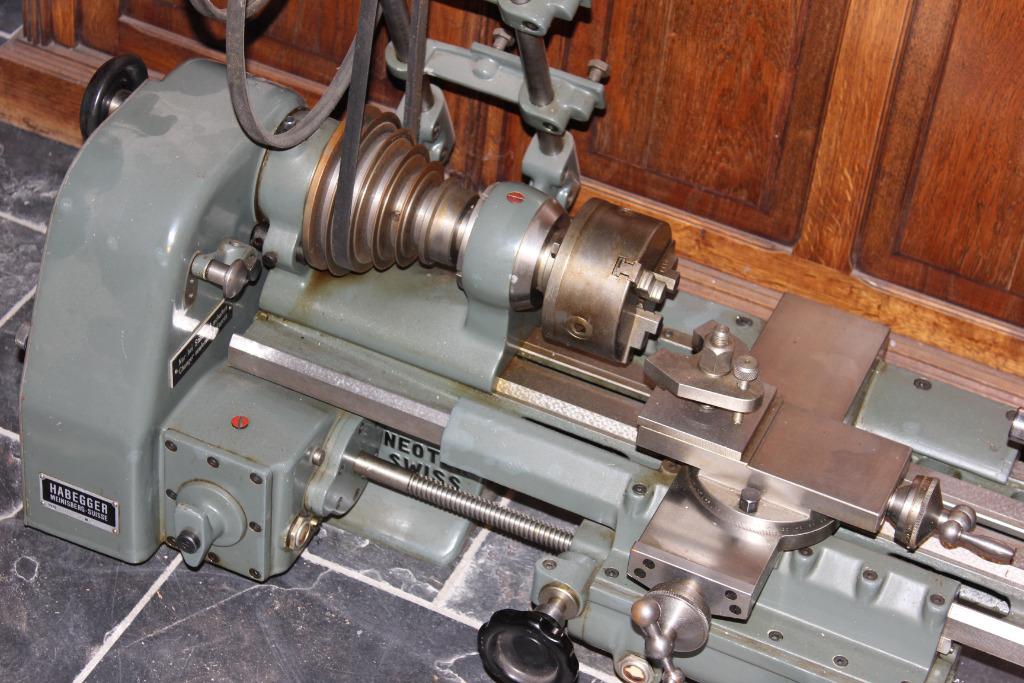 Habegger JB102 TYPE TDLE 500 , W20 draaibank (nieuwstaat), Ophalen, Nieuw, Metaaldraaibank, Minder dan 500 mm