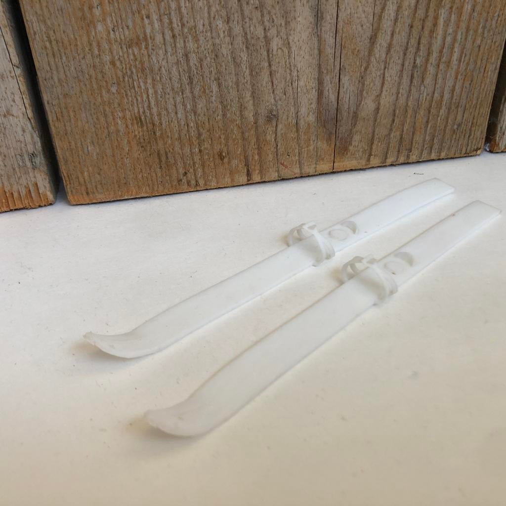 Witte vintage ski’s, Verzamelen, Ophalen of Verzenden, Zo goed als nieuw, Accessoires