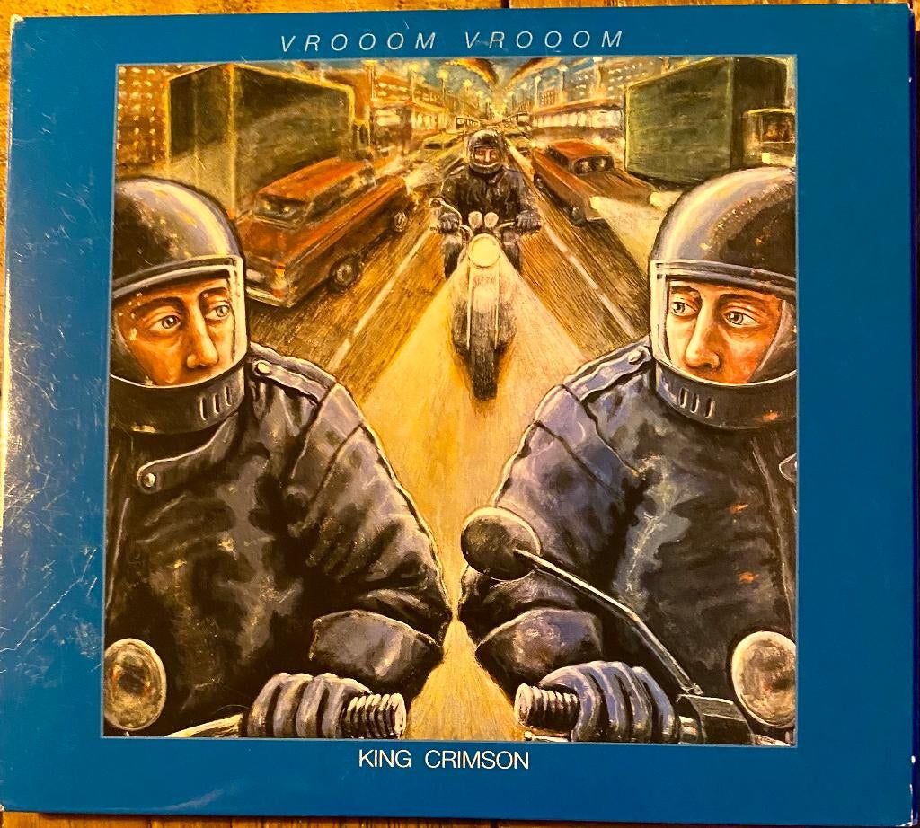 King Crimson - Vrooom Vrooom  2018 EU Dubbel Album Live!, Cd's en Dvd's, Cd's | Rock, Zo goed als nieuw, Progressive, Ophalen of Verzenden