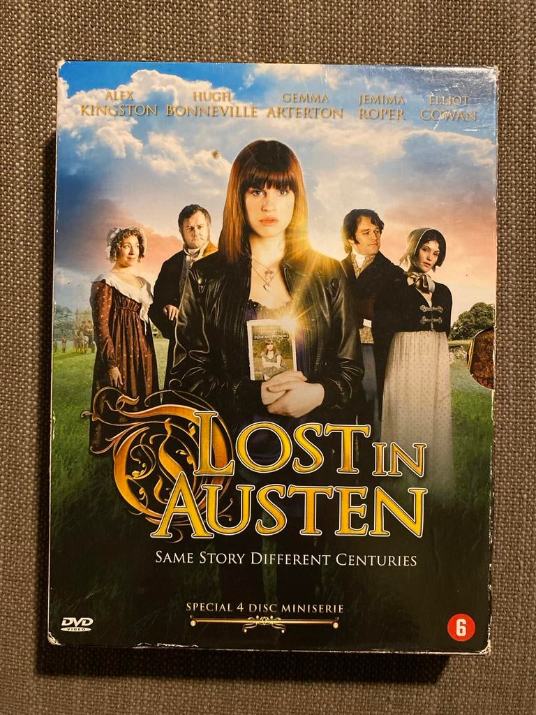 Lost in Austen - Speciale 4-delige miniserie DVD, Alle leeftijden, Boxset, Drama, Ophalen of Verzenden