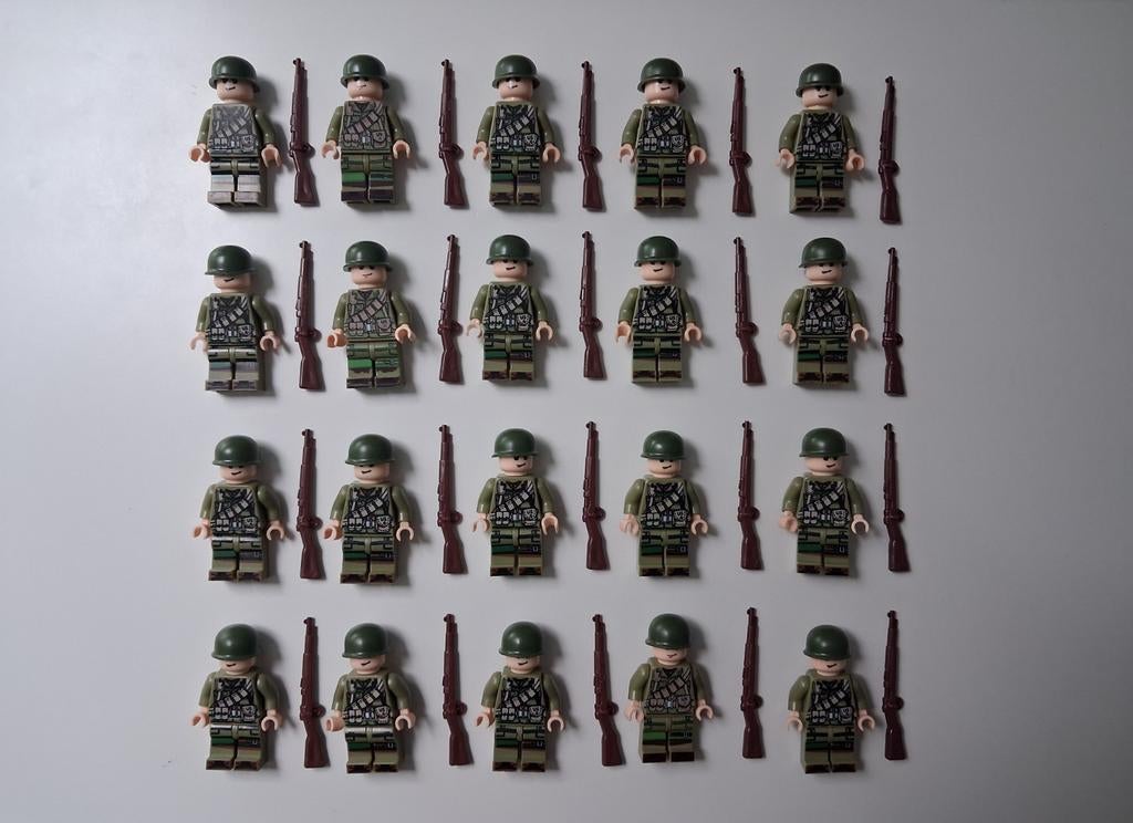 20 US Soldaten, Ophalen of Verzenden, Amerika