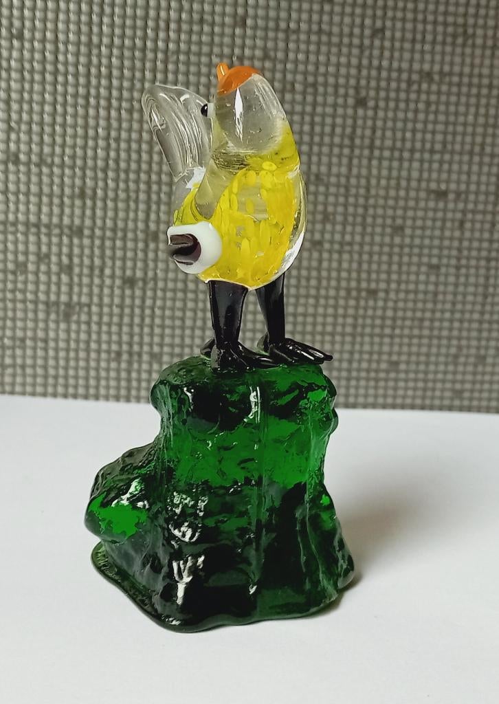 glazen vogel, Antiek en Kunst, Antiek | Glas en Kristal, Ophalen of Verzenden