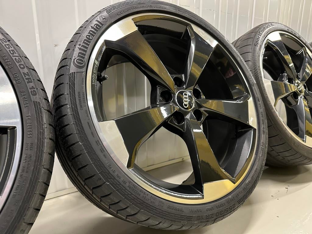 Audi A3 S3 RS3 8V0601025FD Rotor Audi Sport Velgen Breed Set, 19 inch, Gebruikt, 255 mm, Banden en Velgen