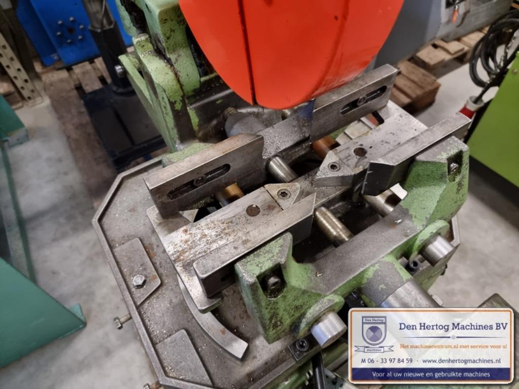 Halfautomatische cirkelzaag Bewo 315 koeling 100x100mm 400V, Doe-het-zelf en Verbouw, Gebruikt, Cirkelzaag, 70 mm of meer, Bewo
