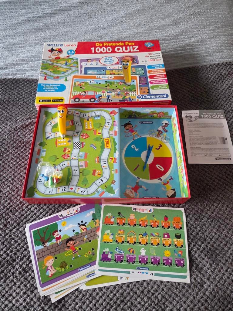 De Pratende Pen 1000 Quiz - Educatief Spel, Kinderen en Baby's, Speelgoed | Educatief en Creatief, Ophalen of Verzenden, Gebruikt