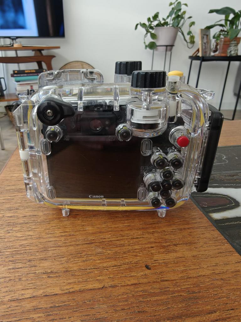 Canon WP-DC48 Onderwaterhuis, Ophalen of Verzenden, Zo goed als nieuw, 10 t/m 40 meter, Accessoires