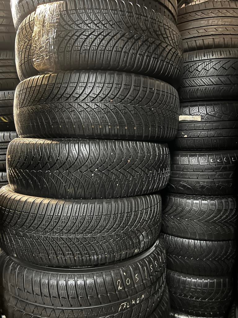 - Winterbanden 7mm! 4 stuks, 17 inch, Band(en), Personenwagen, Gebruikt