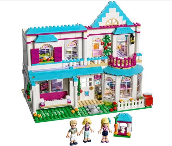 Lego Friends 41314 Stephanies huis, Ophalen of Verzenden, Zo goed als nieuw, Complete set, Lego