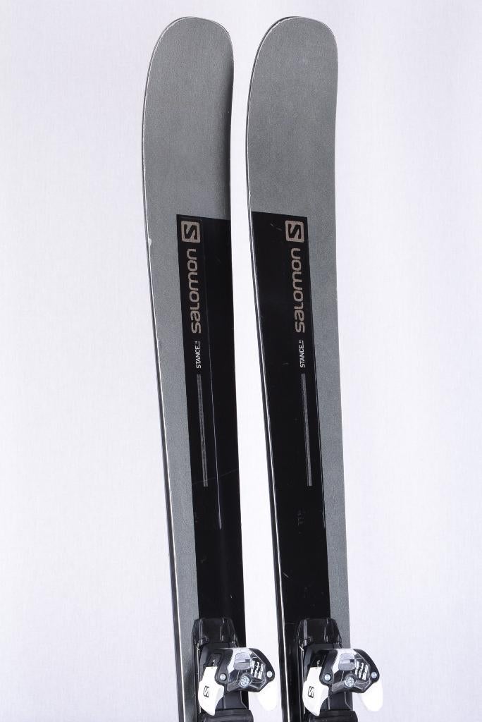 188 freeride ski's SALOMON STANCE 96 2022, black, full popla, 160 tot 180 cm, Gebruikt, Carve, Skiën
