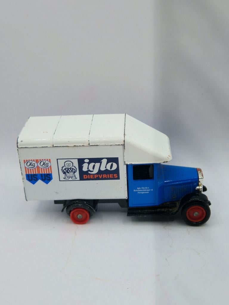 Lledo Promotional Model – Iglo / Ola Diepvrieswagen, Antiek en Kunst, Ophalen of Verzenden