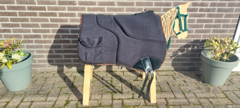 Bkeus Markus barebackpad paard-cob zwart FRA, Ophalen of Verzenden, Nieuw