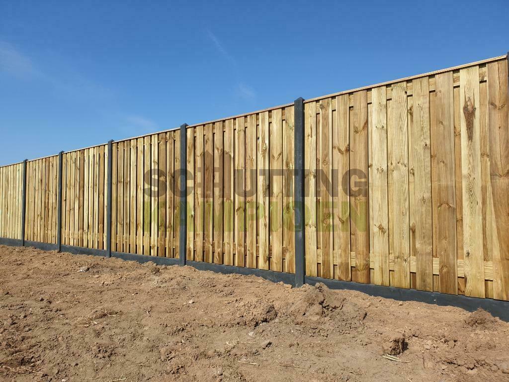 Schutting 21 planks €120 per meter incl plaatsen!, Ophalen, 1 tot 2 meter, Schuttingkampioen, Info@schuttingkampioen.nl