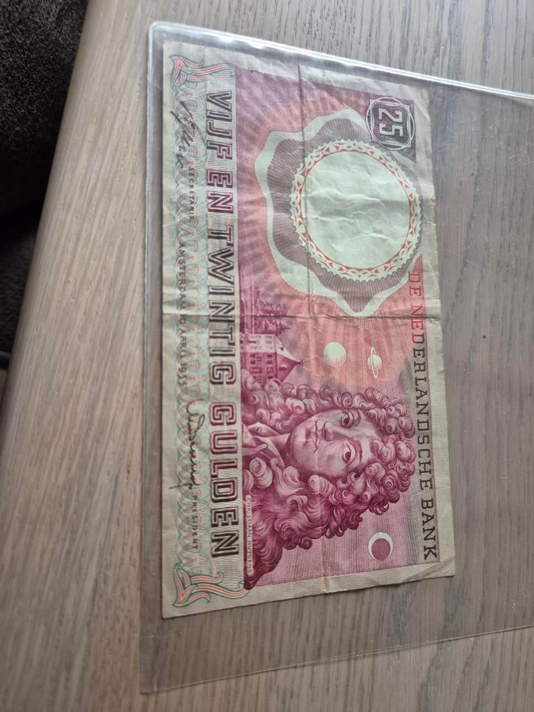25 gulden biljet 1955, Ophalen of Verzenden, 25 gulden