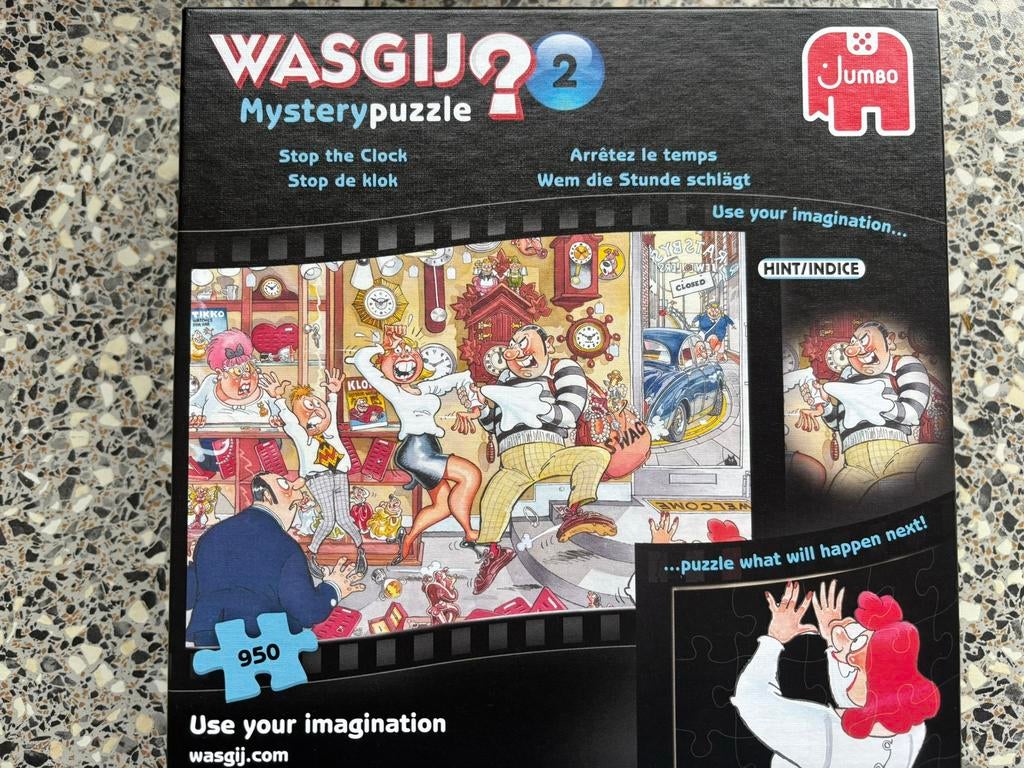 Wasgij puzzel Mystery 2, Ophalen of Verzenden, 500 t/m 1500 stukjes, Zo goed als nieuw, Legpuzzel