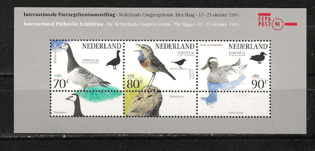 Nederland 1623 blok postfris, Ophalen of Verzenden, Na 1940, Postfris