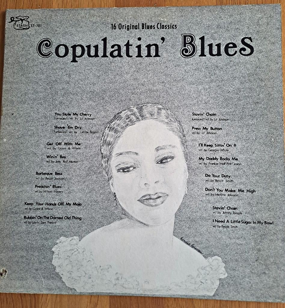 LP Copulatin Blues, Ophalen, 1960 tot 1980, 12 inch, Blues