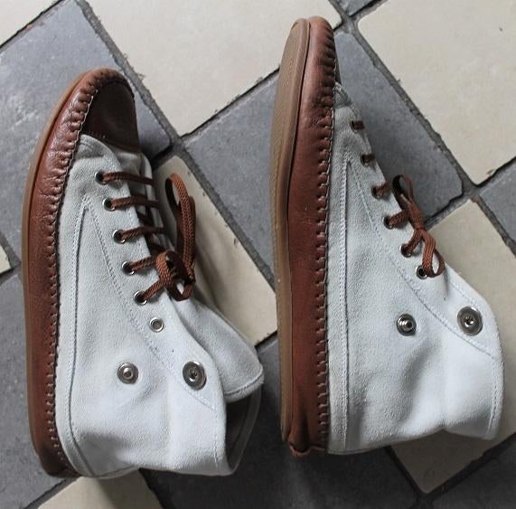Paul Noyen Leren/ Suede Sneakers/ Moccasins in maat 40, Kleding | Dames, Schoenen, Wit, Ophalen of Verzenden, Sneakers of Gympen