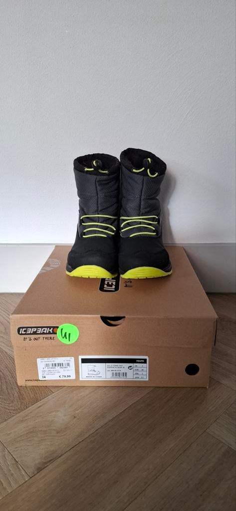 Stoere snowboots icepeak waterproof maat 34, Kinderen en Baby's, Kinderkleding | Schoenen en Sokken, Ophalen of Verzenden, Zo goed als nieuw
