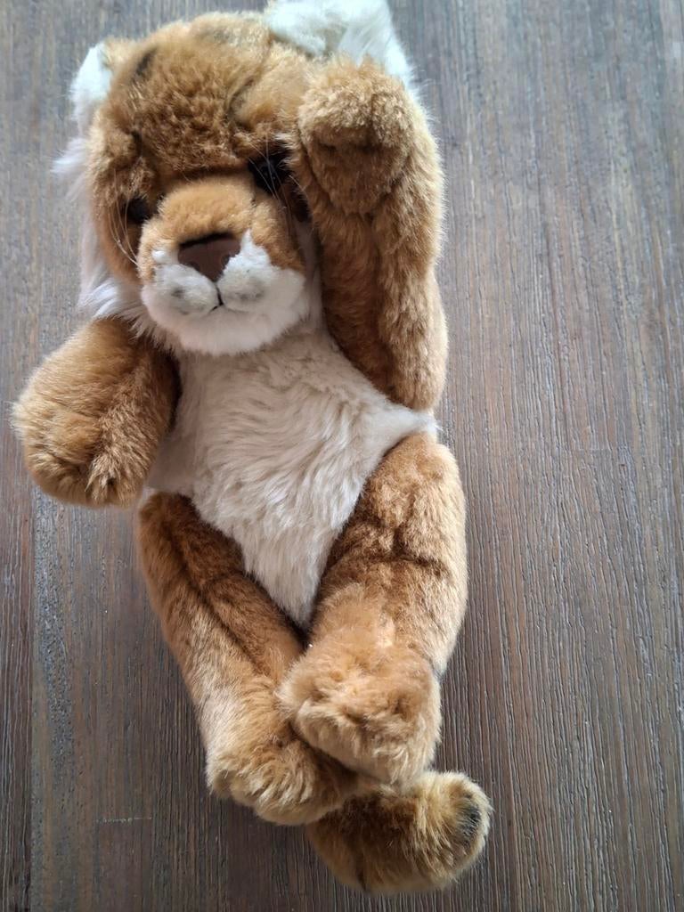 Schattige WWF Leeuw Knuffel - Zo Goed Als Nieuw!, Ophalen of Verzenden, Zo goed als nieuw, Overige typen
