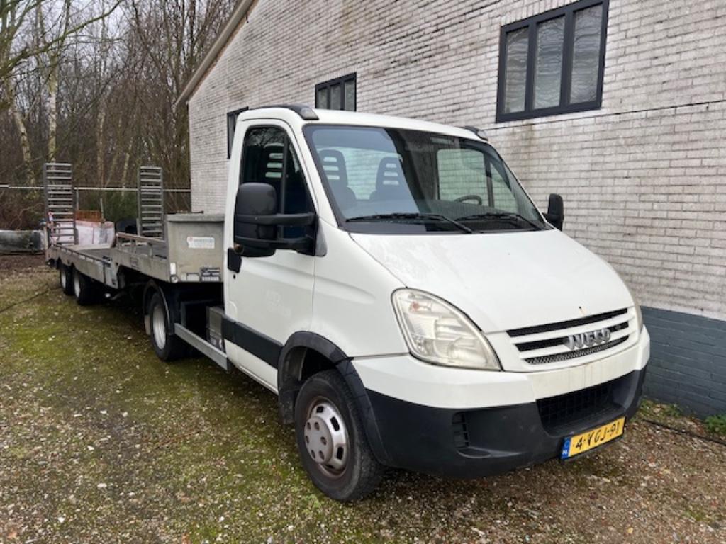 Iveco Daily 40C 2010, Auto's, Achterwielaandrijving, Iveco, Overige bekleding, Wit