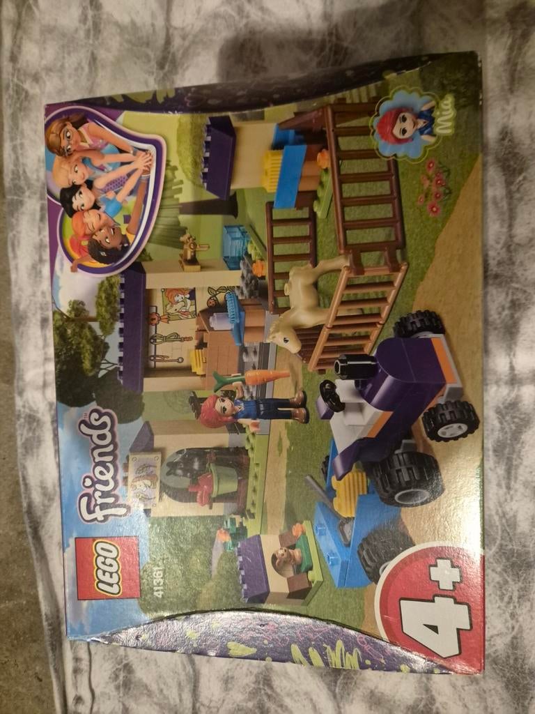 Lego Friends 41361 Mia's Veulenstal, Ophalen of Verzenden, Zo goed als nieuw, Complete set, Lego
