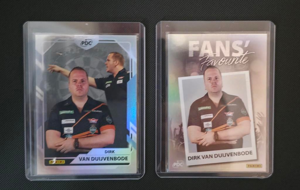Alle Dirk van Duivenbode Panini World Championship 2026 Card, Sport en Fitness, Darts, Ophalen of Verzenden, Nieuw, Overige typen