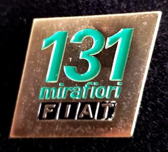Fiat 131 mirafiori broche, Ophalen of Verzenden, Nieuw, Transport, Speldje of Pin