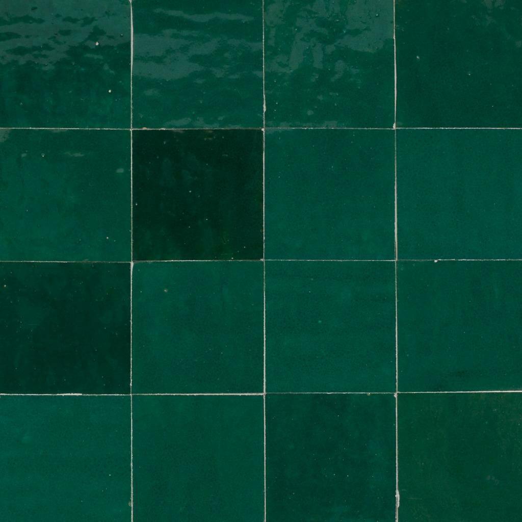 Emerald | marokkaanse Zelliges, Ophalen, Nieuw, Minder dan 20 cm, Minder dan 20 cm