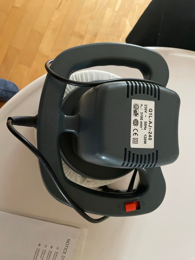 Cartec Polijstmachine - Zo goed als nieuw!, Auto diversen, Onderhoudsmiddelen, Ophalen of Verzenden
