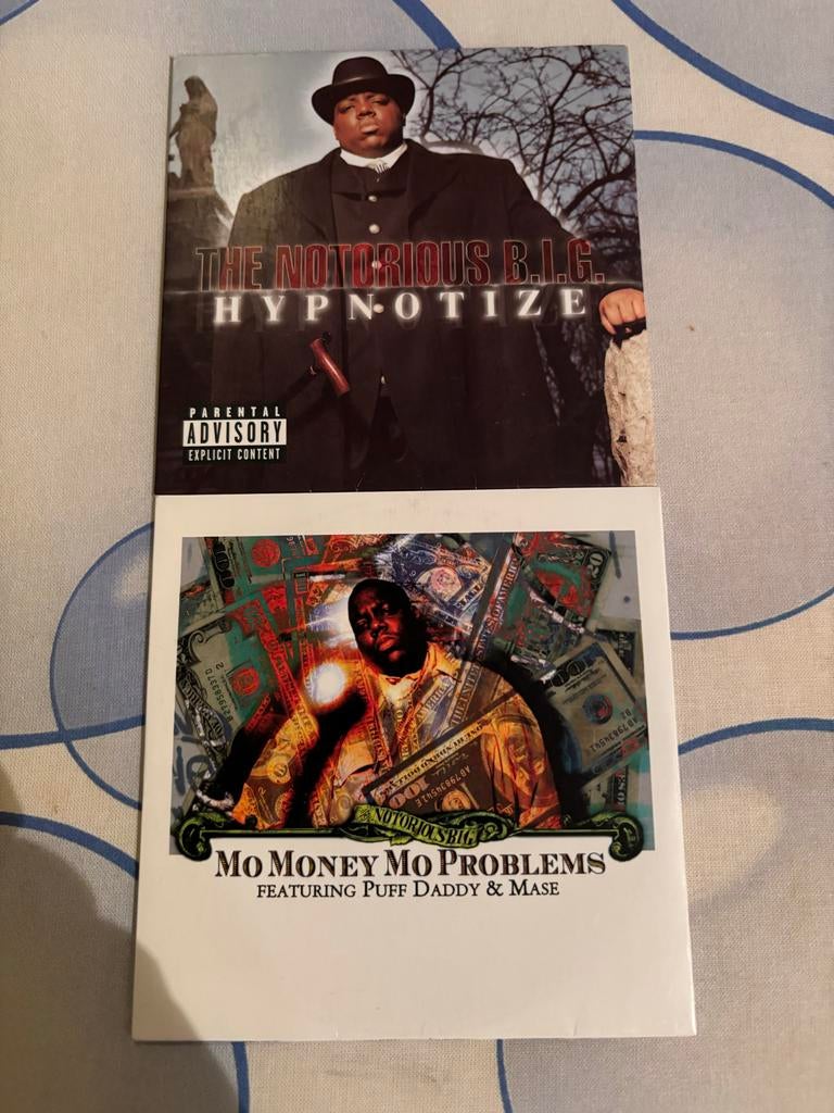 Notorious B.I.G. CD Singles - Hypnotize & Mo Money, Ophalen of Verzenden, Zo goed als nieuw