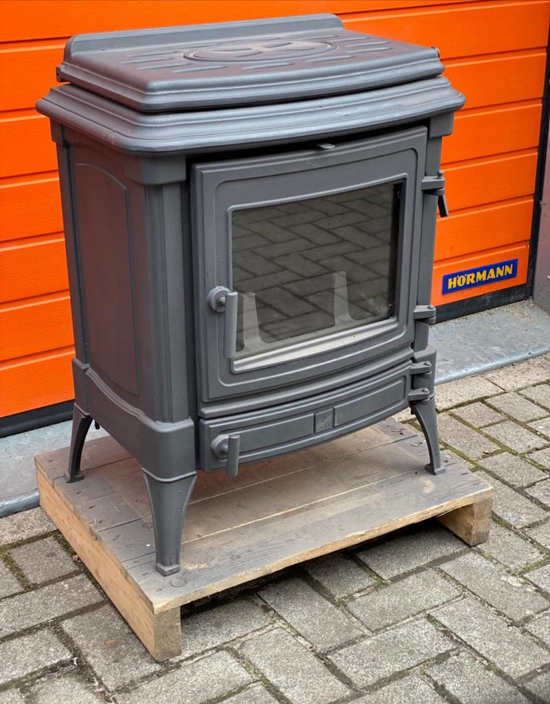 Nestor Martin Stanford 80,met kookplaat,  8 kW, Huis en Inrichting, Kachels, Ophalen, Vrijstaand, Hout, Nieuw