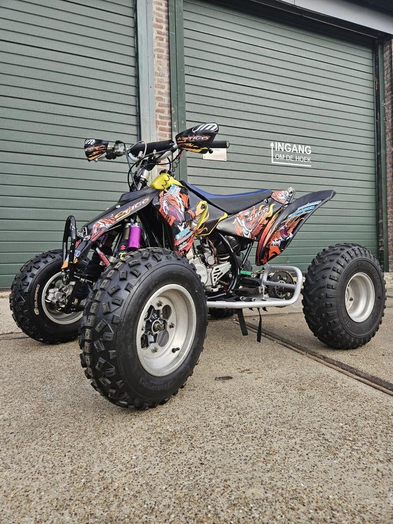 Suzuki rm 85 maessen wedstrijd quad jeugd, Motoren