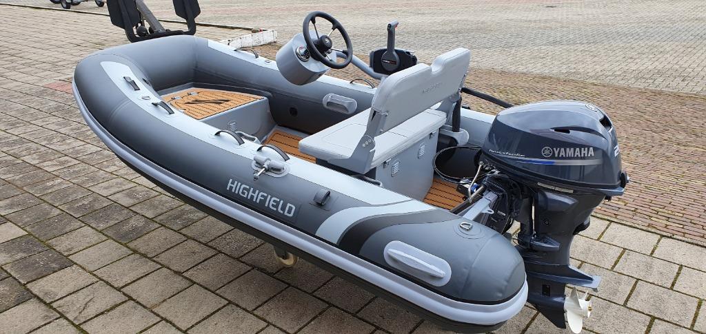 Highfield Ribs Rutgers Recreatie, Ophalen, Nieuw, Benzine, Aluminium