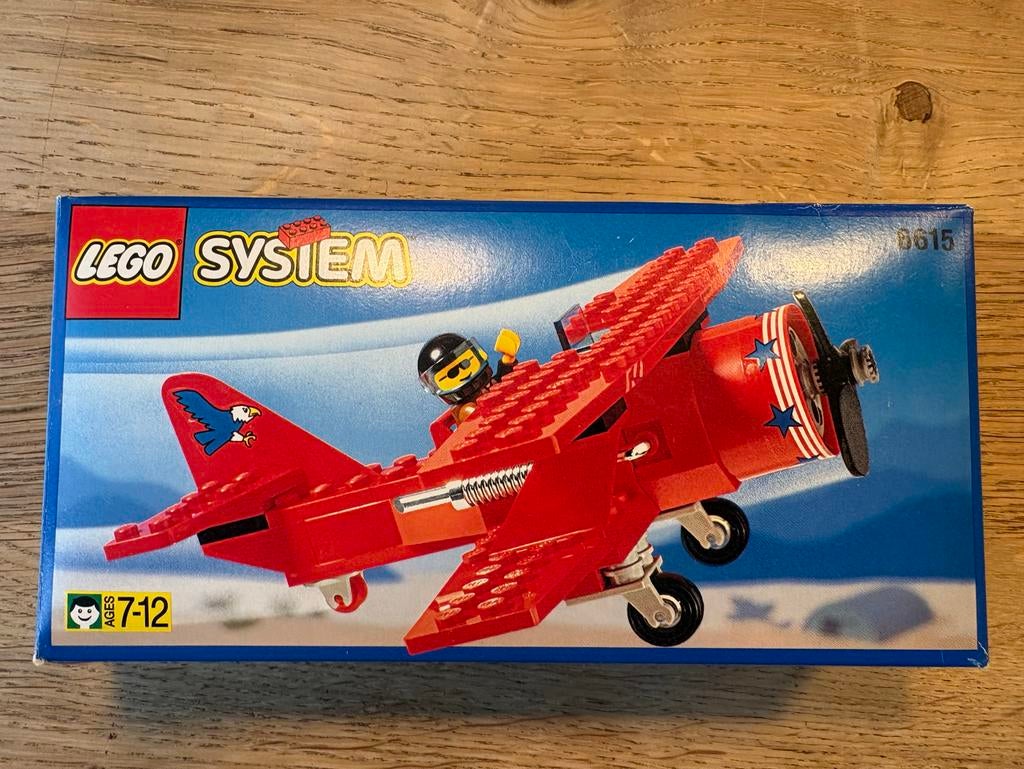 Lego System 6615 Eagle stunt flyer, Kinderen en Baby's, Speelgoed | Duplo en Lego, Ophalen, Zo goed als nieuw, Complete set, Lego