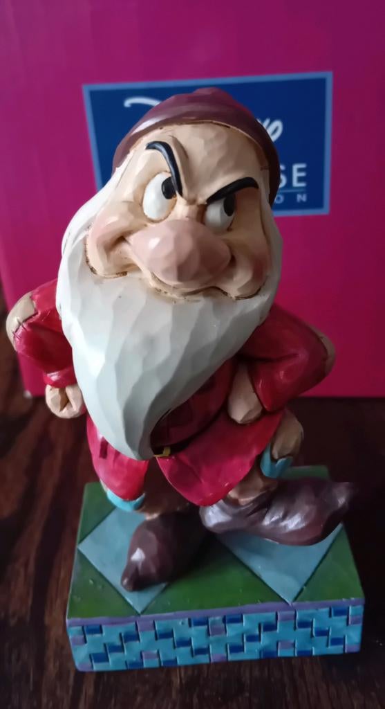 Disney Traditions Grumpy  Enesco Beeldje - Collectorsitem, Verzamelen, Ophalen of Verzenden, Overige figuren, Nieuw, Beeldje of Figuurtje