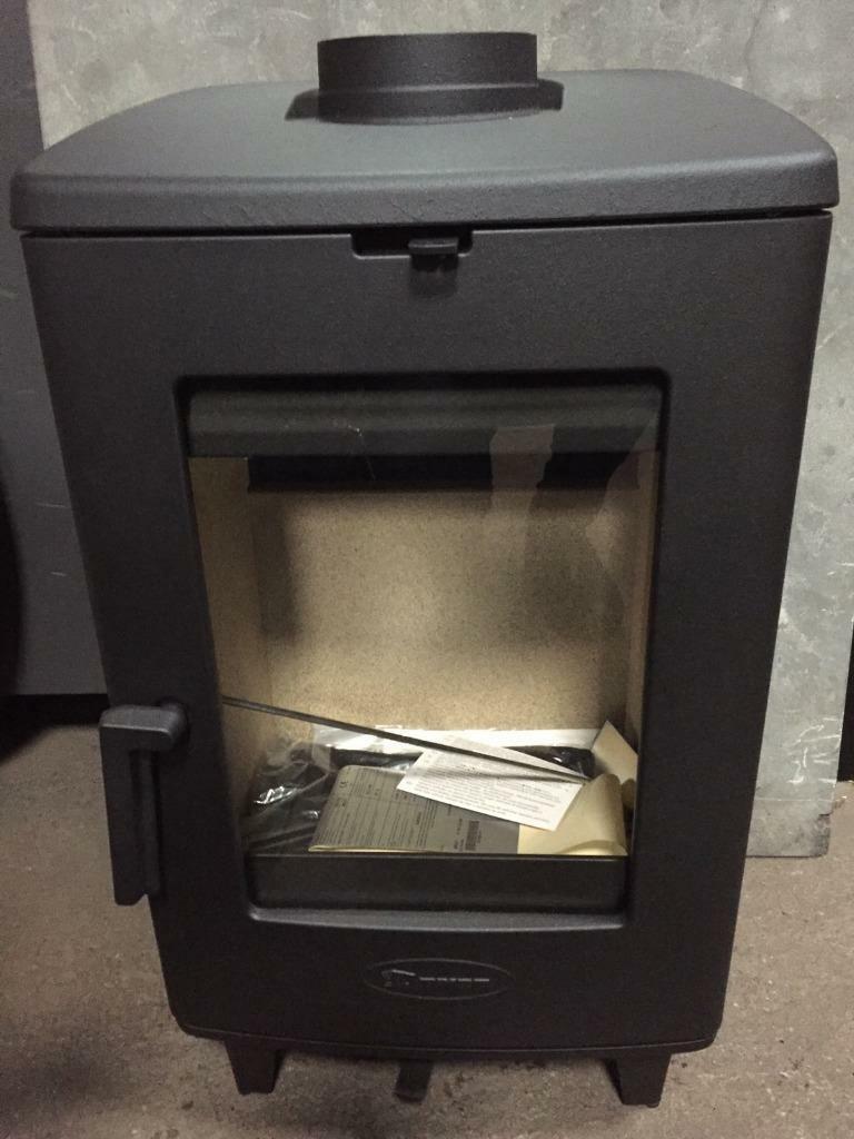 Nieuwe Dovre Brut houtkachel 7kw uit voorraad leverbaar, Nieuw, Hout, Vrijstaand