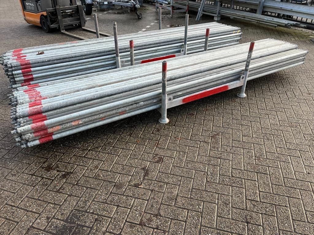 Tube-Lock steigerbuis/steigerbuizen 400CM 4.0M gebruikt, Ophalen, Gebruikt, Rolsteiger of Kamersteiger, 5 meter of hoger