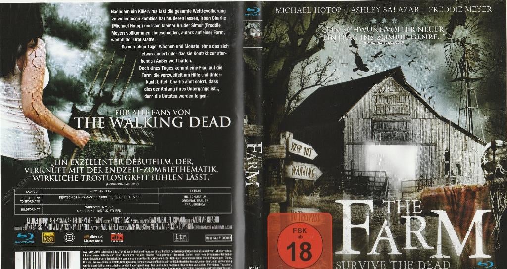 The farm blu ray ( duits - engels ), Ophalen of Verzenden, Zo goed als nieuw