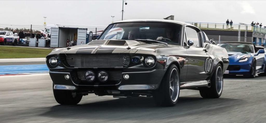 Mustang 1967 Eleanor, Auto's, Oldtimers, Achterwielaandrijving, Zwart, Overige carrosserieën, Bedrijf