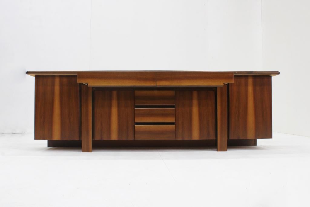 Vintage Italiaans dressoir jaren 60, Ophalen, Gebruikt, Met deur(en), Vintage