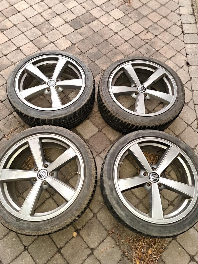 Volvo Velgen met Banden, Ophalen, Gebruikt, Velg(en), 16 inch